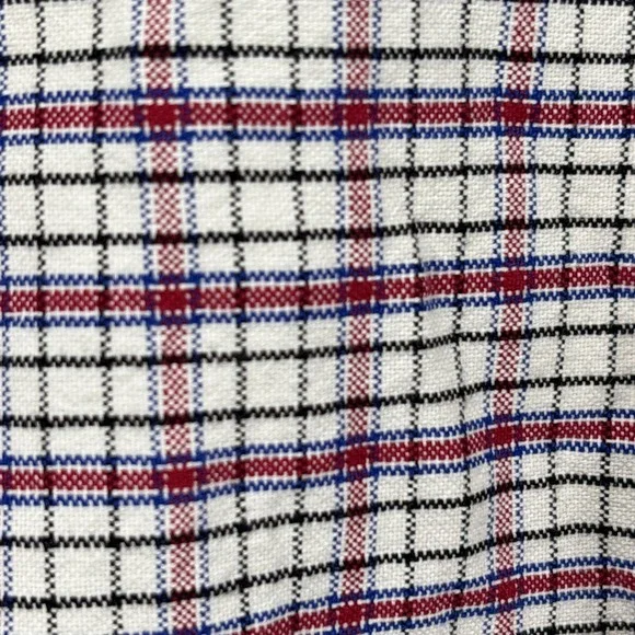 Rag & Bone New York Mens Button Down Shirt Fit 2 Red Plaid Cotton XXL City - Picture 4 of 11